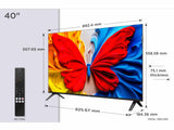 TCL 40S5K QLED TV 40" full HD, Android smart, Colorful Quantum Crystal, slim dizajn (bez okvira)