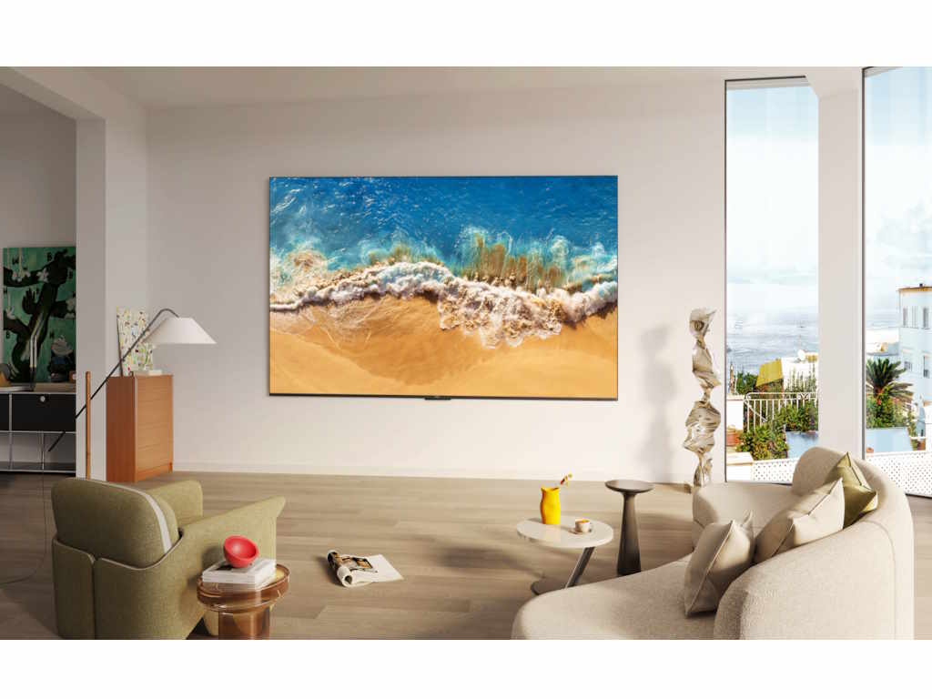 TCL 43C655 QLED TV 43" ultra HD, Google TV smart, AiPQ Pro Processor, T-screen Pro