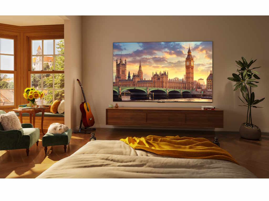 TCL 43C655 QLED TV 43" ultra HD, Google TV smart, AiPQ Pro Processor, T-screen Pro