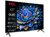 TCL 43T69C QLED TV 43" ultra HD, Google TV smart