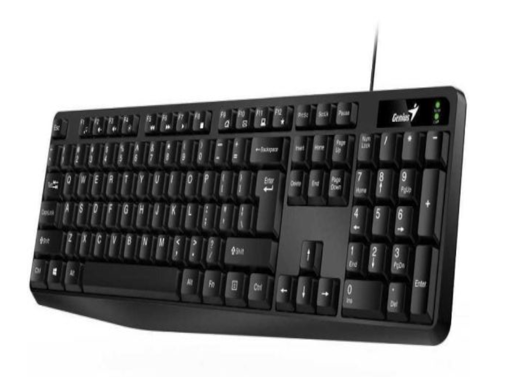 GENIUS Zicana tastatura KB-117 US USB, crna