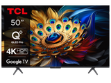 TCL 50C655 QLED TV 50" ultra HD, Google TV smart, AiPQ Pro Processor, T-screen Pro
