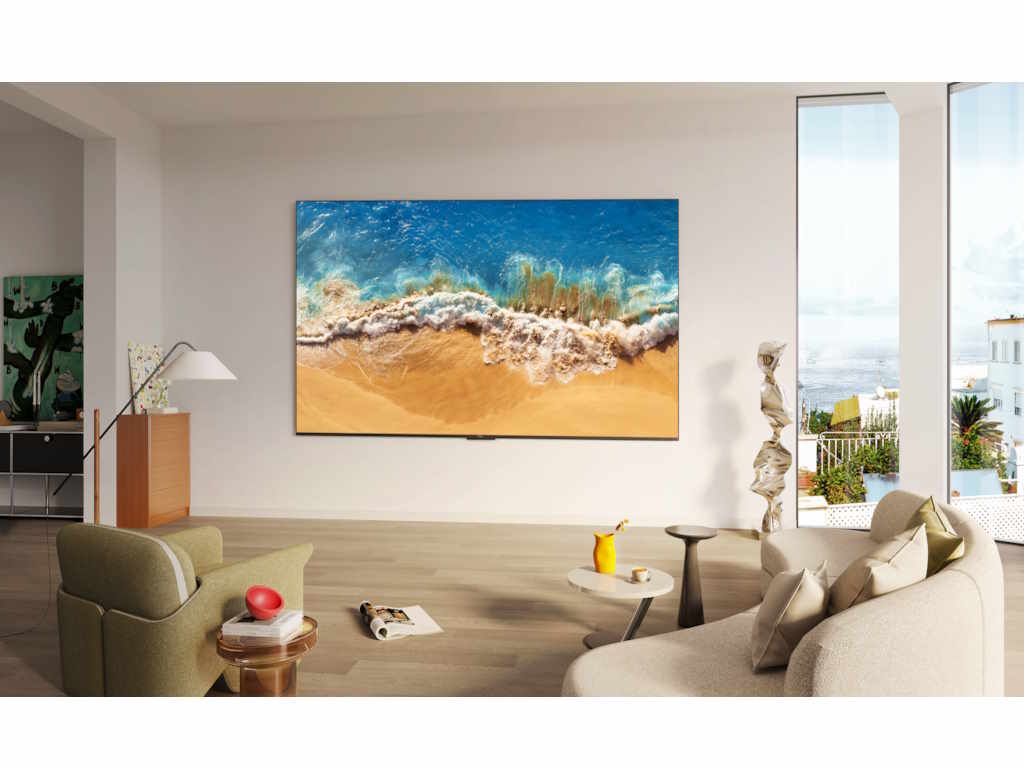 TCL 50C655 QLED TV 50" ultra HD, Google TV smart, AiPQ Pro Processor, T-screen Pro