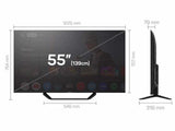 Tesla 65E655BUS LED TV 65" ultra HD, Google TV smart, DVB-T2 - C - S2