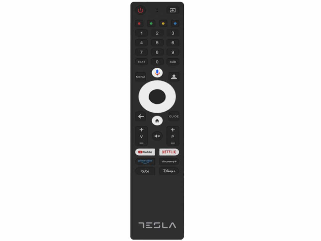Tesla 65E655BUS LED TV 65" ultra HD, Google TV smart, DVB-T2 - C - S2