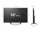 Tesla 65E655BUS LED TV 65" ultra HD, Google TV smart, DVB-T2 - C - S2