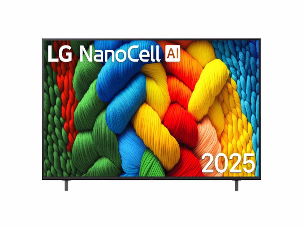 LG 65NANO80A3B LED TV 65" ultra HD, Nano cell, WebOS 25 smart, a7 AI Processor 4K Gen8, magic remote