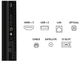 TCL 65P7K QLED TV 65" ultra HD, Google TV smart, AiPQ processor, Dolby Atmos,slim dizajn(bez okvira)
