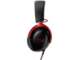 HyperX Cloud III Wired Gaming Headset USB-A 3.55mm - Over-ear - Noice cancelling mic - black-red
