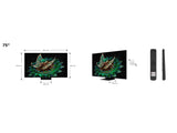 TCL 75C765 Mini LED TV 75" ultra HD, Google TV smart, 144Hz Motion Clarity PRO, Game master