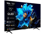 TCL 75P7K QLED TV 75" ultra HD, Google TV smart, AiPQ processor, Dolby Atmos,slim dizajn(bez okvira)