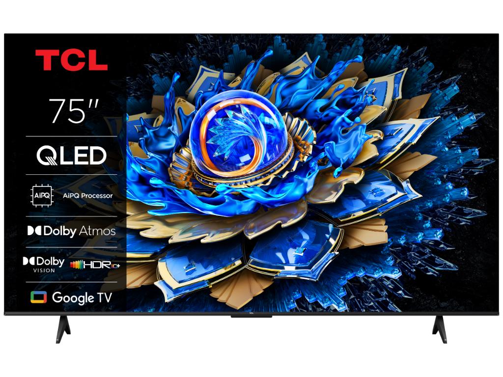 TCL 75T69C QLED TV 75" ultra HD, Google TV smart