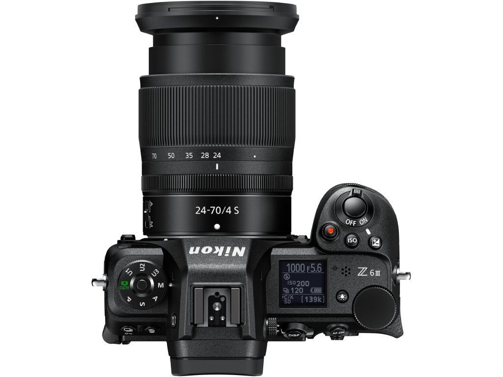 NIKON Z6 III Mirrorless Camera + NIKKOR Z 24-70mm f - 4 S Lens