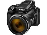 NIKON Coolpix P1100 - 16MP, CMOS senzor, 125x zoom, 8.1 cm LCD, 4K Video, Wi-Fi,  OLED Viewfinder