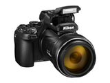 NIKON Coolpix P1100 - 16MP, CMOS senzor, 125x zoom, 8.1 cm LCD, 4K Video, Wi-Fi,  OLED Viewfinder