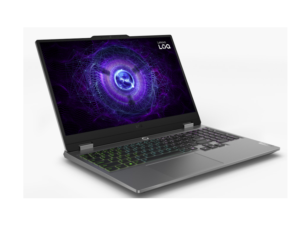 Lenovo LOQ 15IAX9 i5-12450HX - 12GB DDR5 - 512GB - 15.6"FHD IPS - RTX4050 6GB - BacklitYU - NoOS - Luna Grey