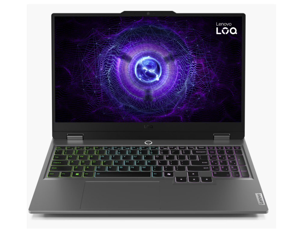 Lenovo LOQ 15IAX9 i5-12450HX - 12GB DDR5 - 512GB - 15.6"FHD IPS - RTX4050 6GB - BacklitYU - NoOS - Luna Grey