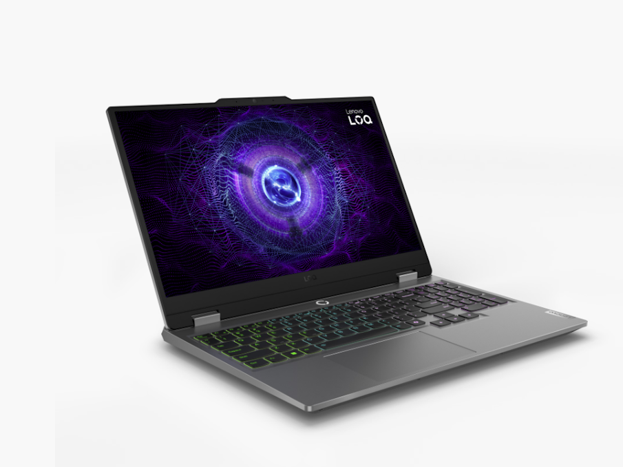 LOQ 15IAX9 Intel Core i5-12600HX - 32GB - 512GB - 15.6" FHD - Backlit YU - Luna Grey - NoOS - GeForce RTX 4050