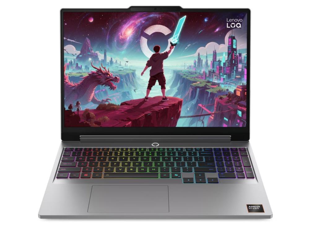Lenovo LOQ 15AHP11 Ryzen7 250 - 512GB - 16GB - RTX 5060 8GB - 15.3" WUXGA IPS - RGB backlit YU - NoOS - Luna grey