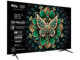 TCL 85C6K mini LED TV 85" ultra HD, Google TV smart, 512 Local Dimming Zones, 144Hz, Onkyo 2.1