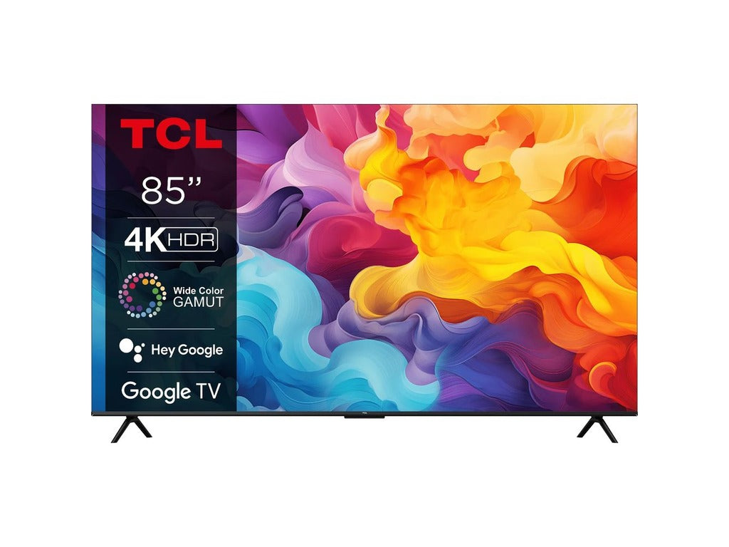 TCL 85V6B LED TV 85" ultra HD, Google TV smart, 4K HDR, Micro dimming, Dolby audio, bez okvira