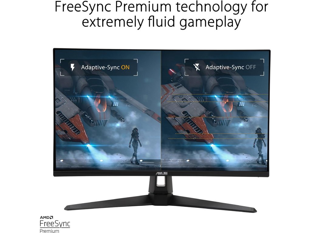 ASUS TUF Gaming Monitor VG27AQA1A, 27" WQHD 2560x1440, 170Hz, 1ms, 3000:1, DP - HDMI*2, Zvučnici 2Wx2
