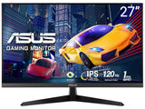 ASUS LED IPS Gaming Monitor VY279HGR, 27",FHD 1920 x 1080,  1 ms, 120Hz, 1500:1, Eye Care, VGA - HDMI