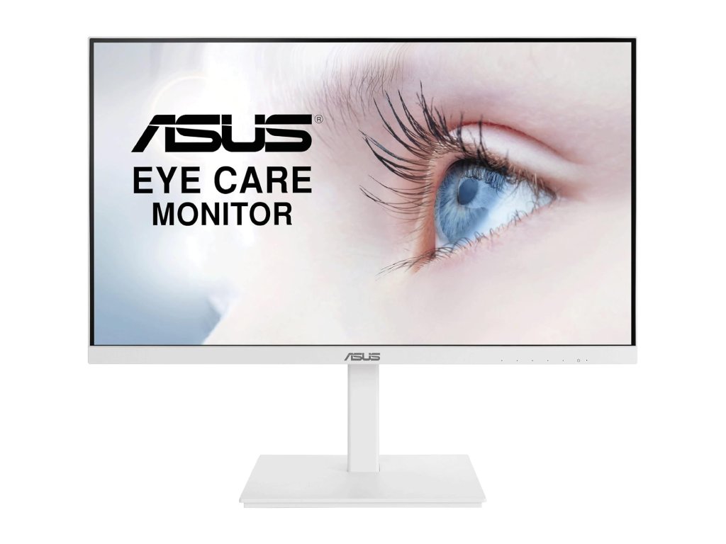ASUS IPS Monitor VA27DQSB-W 27" FHD, 75Hz, 5ms, DP - HDMI - VGA - USB Hub, Tilt - Pivot - HAS - Swivel, White