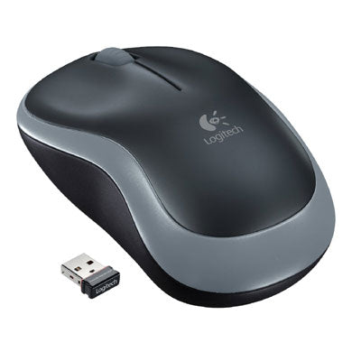 LOGITECH M185 Wireless Mouse for Notebook Swift Grey