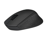 LOGITECH Wireless Mouse M280, Black, 1000 dpi, 3 buttons
