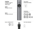 LOGITECH Spotlight Presentation Remote, Motion sensor, 3D accelerometer and Gyroscope