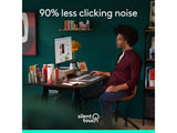LOGITECH Signature M650 Wireless Mouse for Business, 400-4000 DPI, Bluetooth, 10m, 1x AA battery
