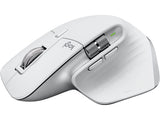 LOGITECH MX MASTER 3S Wireless Mouse,200-8000 DPI,7 buttons, 141 g,Rechargeable Li-Po battery,White