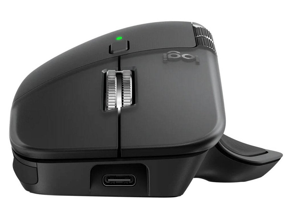 LOGITECH MX Master 4 Wireless Mouse 200-8000 DPI, 8 buttons, Battery life 70 days, 10 m, Graphite