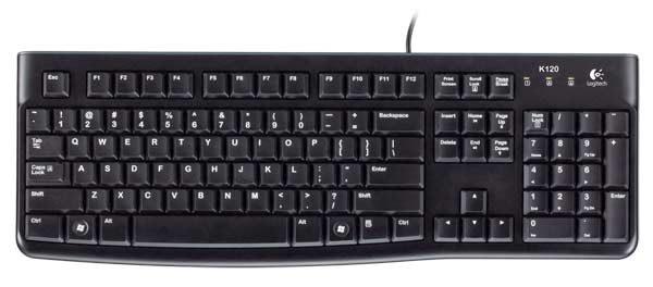 LOGITECH K120 Tastatura, US Layout, USB