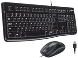LOGITECH Desktop MK120 - Tastatura + Miš, US layout, USB