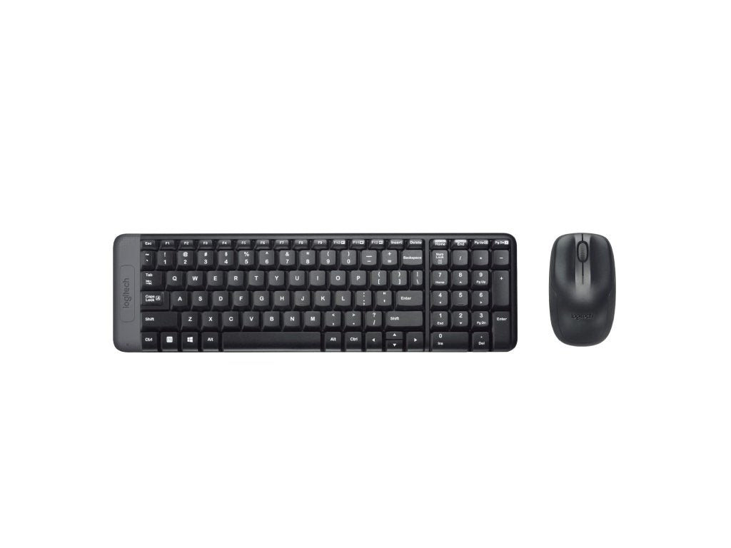LOGITECH MK220 Compact Wireless Keyboard + Mouse Combo, US Layout