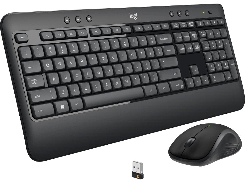 LOGITECH MK540 Advanced Wireless Desktop - Tastatura + Miš, USB, US