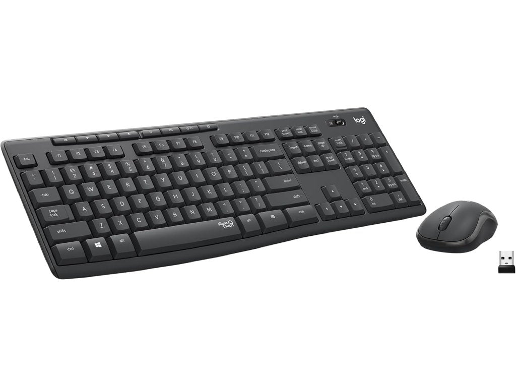 LOGITECH MK295 Silent Wireless Desktop Tastatura + Miš, USB, US layout