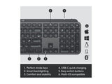 LOGITECH MX Business Combo Keyboard + Mouse Gen 2 (MX Keys + MX Master 3S + Palm Rest), US layout