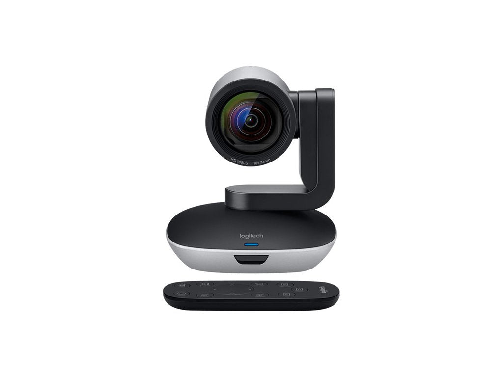 LOGITECH PTZ PRO 2 Video Camera for Conference Rooms, HD 1080p Video - Auto-focus, 10x HD zoom