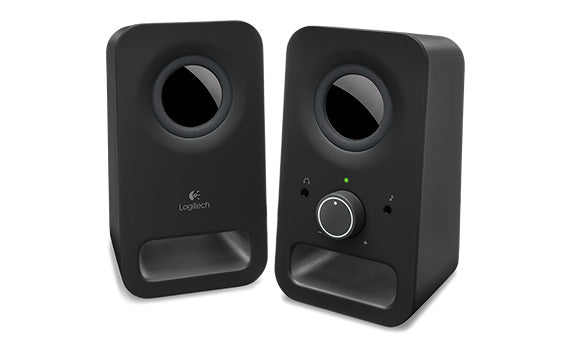 LOGITECH Z150 Compact Stereo Speakers, 6 Watts Peak - 3 Watts RMS power, 3.5 mm input