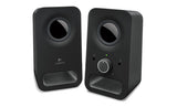 LOGITECH Z150 Compact Stereo Speakers, 6 Watts Peak - 3 Watts RMS power, 3.5 mm input