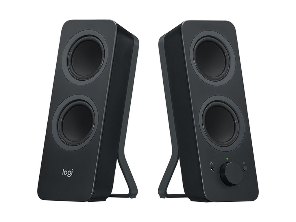 LOGITECH Z207 2.0 Stereo Computer Speakers with Bluetooth, Total watts (Peak): 10 W, 3.5 mm input