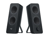 LOGITECH Z207 2.0 Stereo Computer Speakers with Bluetooth, Total watts (Peak): 10 W, 3.5 mm input