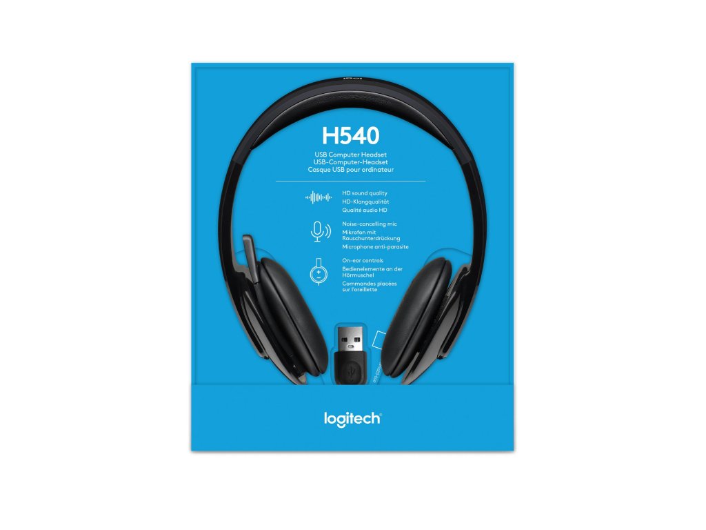 LOGITECH H540 USB Computer Headset