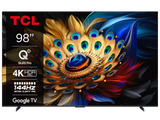 TCL 98C655 QLED TV 98" ultra HD, Google TV smart, AiPQ Pro Processor, T-screen Pro