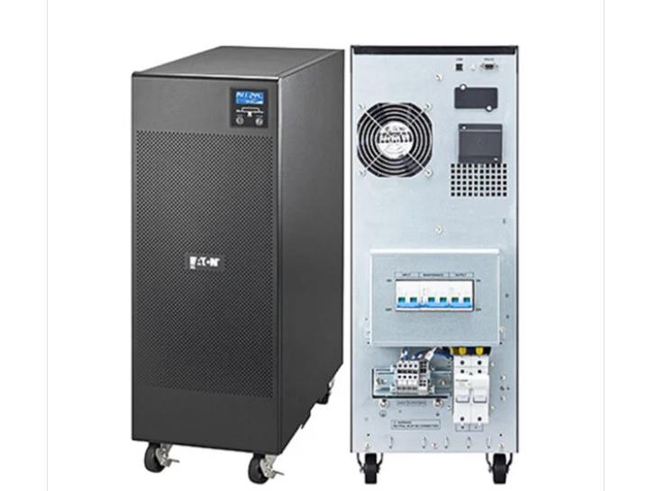 Eaton 9E UPS,6000 VA,4800 W,Input: Hardwired, Output: Hardwired,Tower,Online double conversion