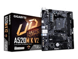 GIGABYTE AMD MB A520M K V2, 2*DDR4 DIMM 5100MHz, M.2, RAID, VGA - HDMI, USB 3.2, Socket AM4