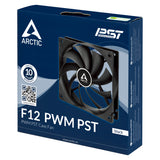 ARCTIC F12 PWM PST 120mm PWM Fan with Cable Splitter, 230-1350 rpm, 4-Pin Connector + 4-Pin socket
